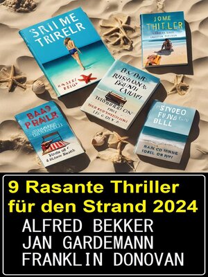 cover image of 9 Rasante Thriller für den Strand 2024